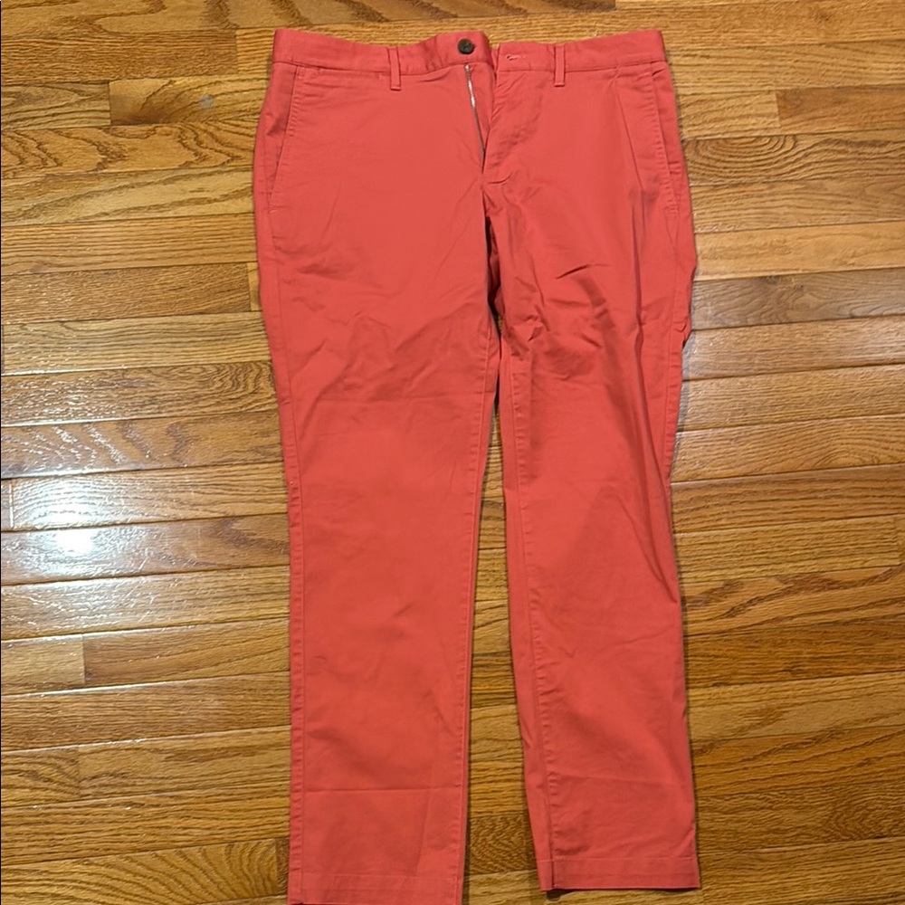 Bonobos Red Chinos Tailored Fit 32/30